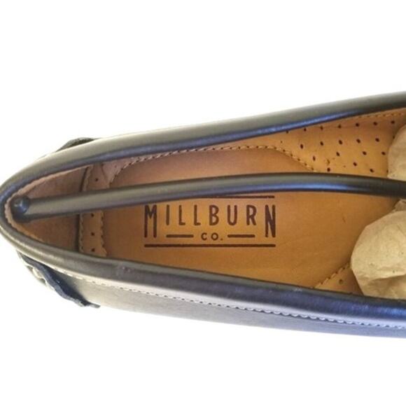 New In Box Men's Millburn Co. Penny Loafers Black Size 9.5 - Picture 5 of 10